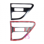 ครอบแก้ม ครอบ side vent ใส่รถกระบะ รุ่น 2 ประตู แคป,4 ประตู ใหม่ ฟอร์ด เรนเจอร์ All New Ford Ranger 2012 เทาดำไวแทค wild track v.5